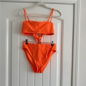 NWT! Sanctuary Orange Swimwear